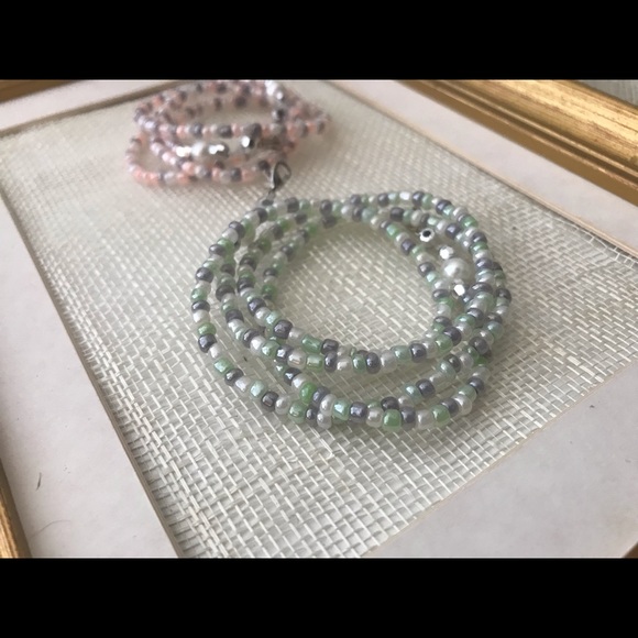 Mask beaded chain, mask holder, mask necklace, - Picture 2 of 2